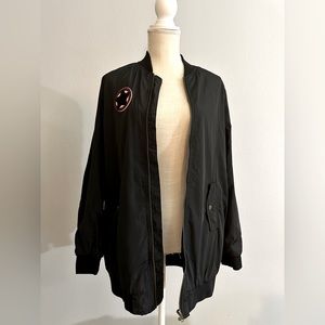 Black casual jacket